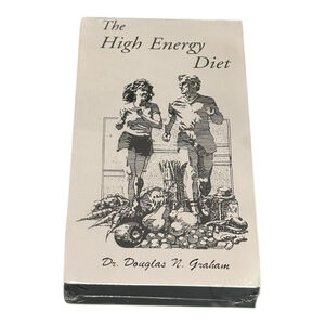 The High Energy Diet VHS Video 75 Min Dr Douglas N Graham Health Nutrition